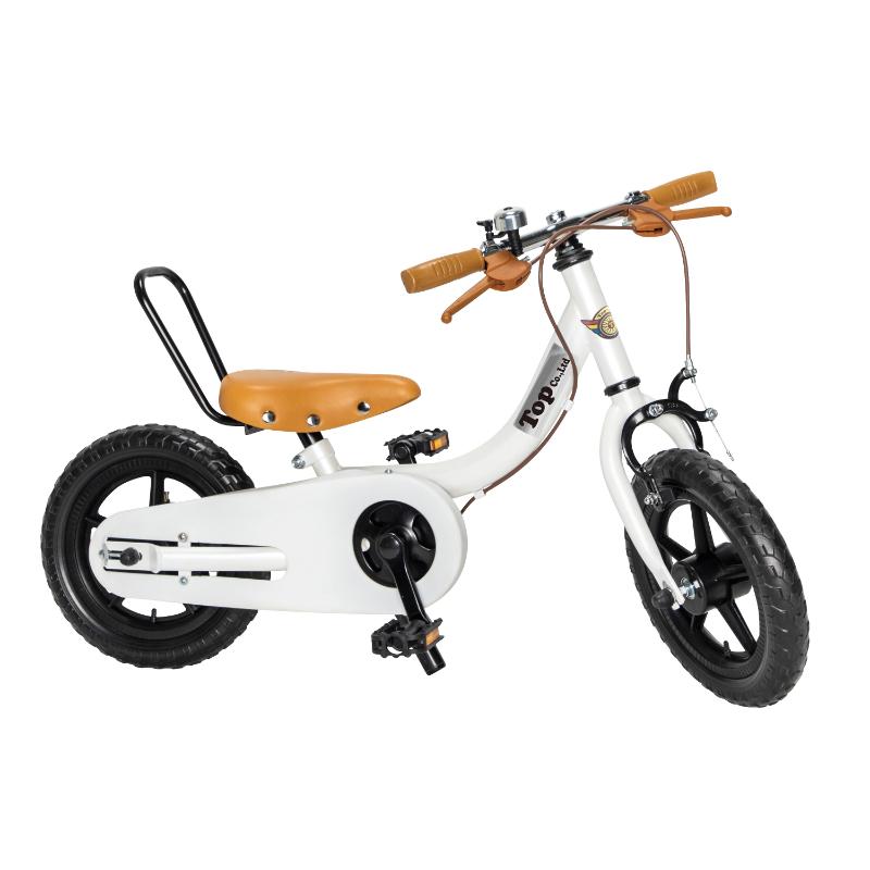 トップ  ケッターサイクル3 2-6歳用自転車  12インチ  ブルーミングホワイト TOP トップ ケッターサイクル3 2-6歳用自転車 12インチ ブルーミング