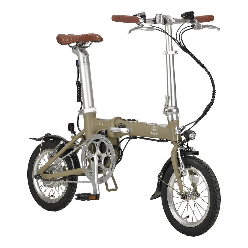 折りたたみ自転車 キャプテンスタッグ eリライト電動 FDB141 電動