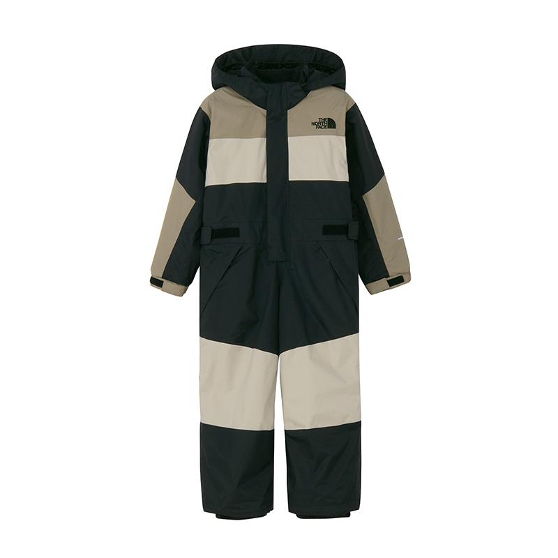 ザ・ノース・フェイス ベビーロンパース ウォータープルーフワンピース キッズ  120  ブラック(K) THE NORTH FACE（ザ ノースフェイス） ベビーロンパース ウォーター