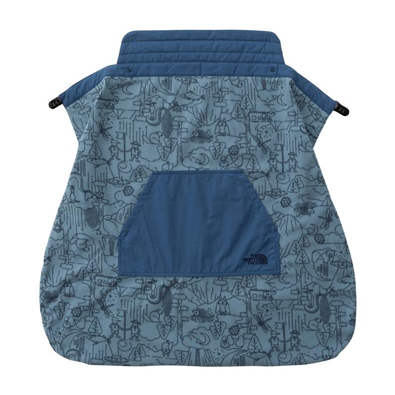 ザ・ノース・フェイス  ベビー フリースライニングブランケット   リグリーブルー(WB) THE NORTH FACE（ザ ノースフェイス） ベビー フリースライニング