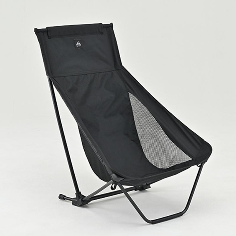 ※N  peak折りたたみ式アウトドアチェア アウトドアチェア DAYTONA OUTDOORS ハイバックLOWチェアMIL ブラック