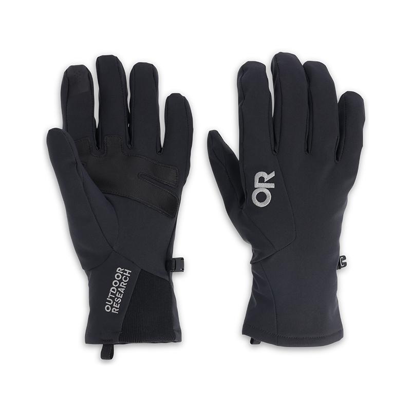 アウトドアリサーチ アウトドアグローブ Ms シュアショットソフトシェルグローブ  M  ソリッド ブラック アウトドアグローブ アウトドアリサーチ Ms シュアショットソフト