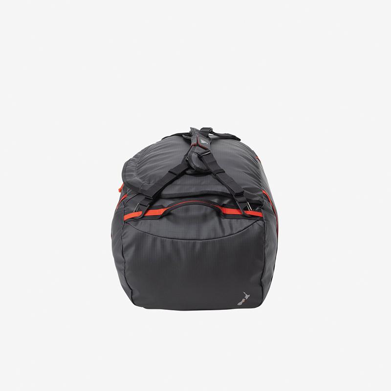 マックパック トラベルバッグ エクスペディションダッフル65  65L  ブラック×レッドオレンジポップ(BP) トラベルバッグ マックパック エクスペディションダッフル65 65L