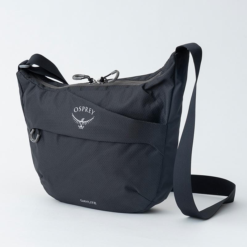 バッカン・タックルバッグ OSPREY  Daylite Crossbody Pouch  6L  Black OSPREY Daylite Crossbody Pouch 6L Black : ナチュラム アウトドア