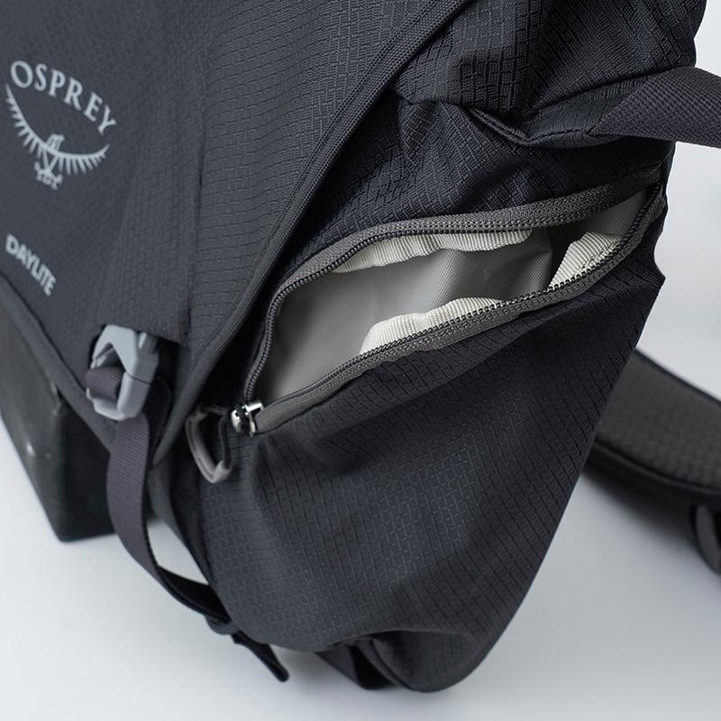 OSPREY Daylite Messenger 12L Black : ナチュラム アウトドア専門店