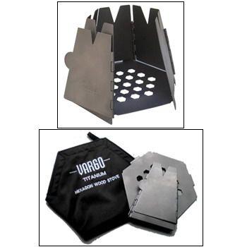 VARGO シングルコンロ チタニウム ヘキサゴンウッドストーブ