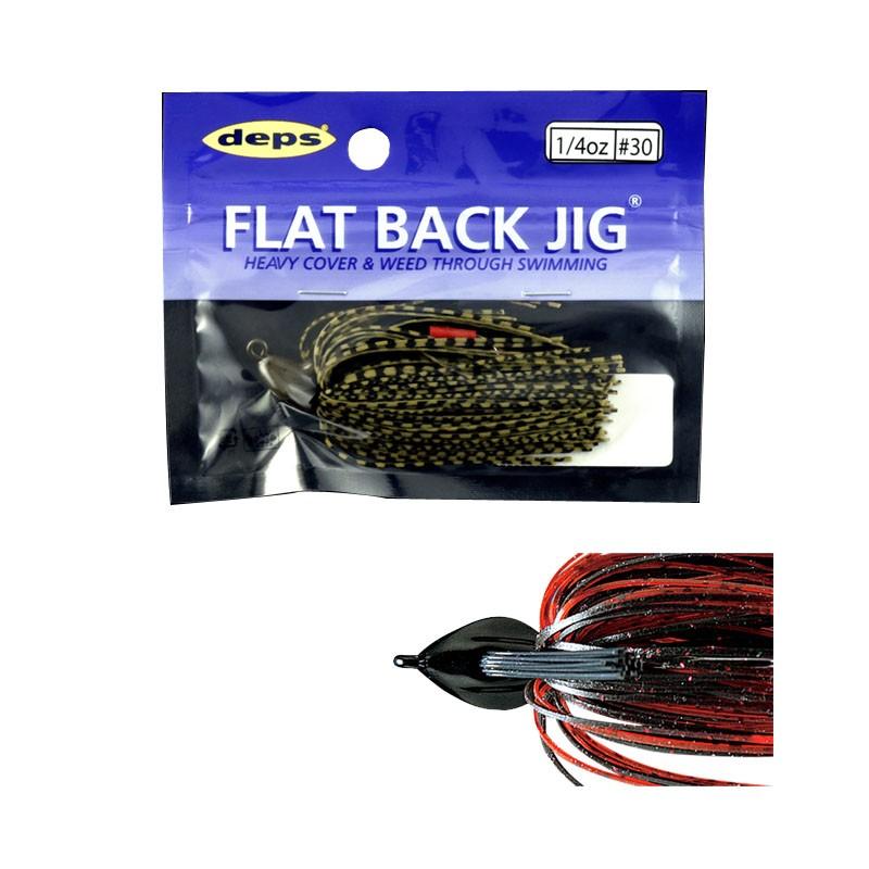バス釣り用ハードルアー デプス Flat Back Jig フラットバックジグ 3 8oz 26 ファイヤーエッジ から厳選した