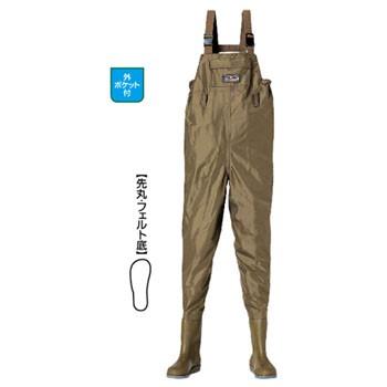 防水非透湿ウェーダー 阪神素地 W-88-K チェストハイウェーダー