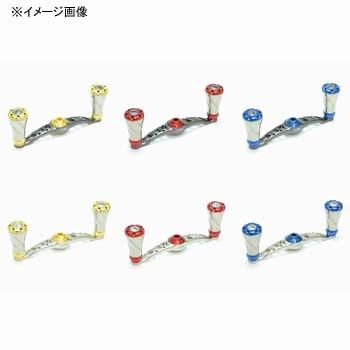 リールカスタムパーツ LIVRE フルコンプ クランク ダイワ用 左巻き 90mm GMB(ガンメタ×ブルー)