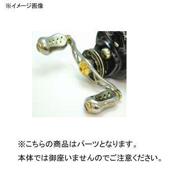 LIVRE リールカスタムパーツ クランク フェザー 黒鯛工房用  90mm  GMR(ガンメタ×レッド) リールカスタムパーツ LIVRE クランク フェザー 黒鯛工房用 90mm GMR