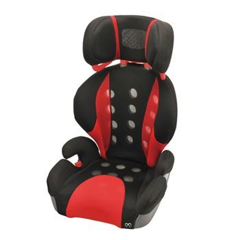 【美品】エールべべ ALC248 ジュニアシート ブラック/レッド AILEBEBEジュニアシート ブラック/レッド 美品】エールべべ ALC248