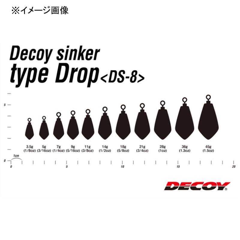 フック・シンカー・オモリ カツイチ DECOY DS-8 デコイシンカー タイプドロップ 11g｜naturum-outdoor｜04