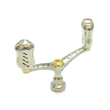 LIVRE リールカスタムパーツ WING(ウイング) シマノS2用  80mm  TIG(チタン×ゴールド) 12/19-22は+P5% 爆買 リールカスタムパーツ LIVRE WING(ウイング