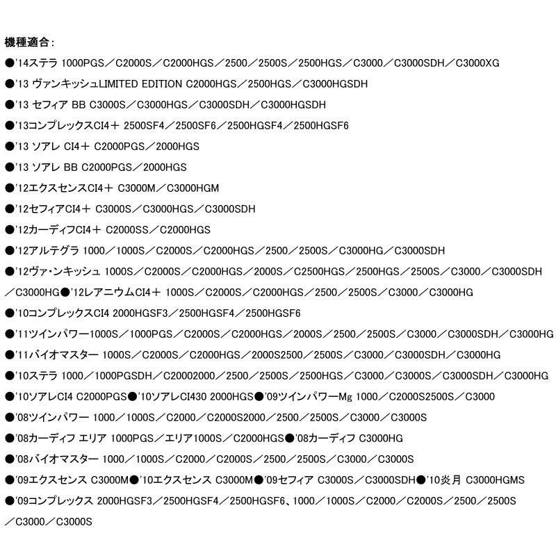 リールカスタムパーツ LIVRE F.V Sハンドル Finoノブ シマノS2用 45