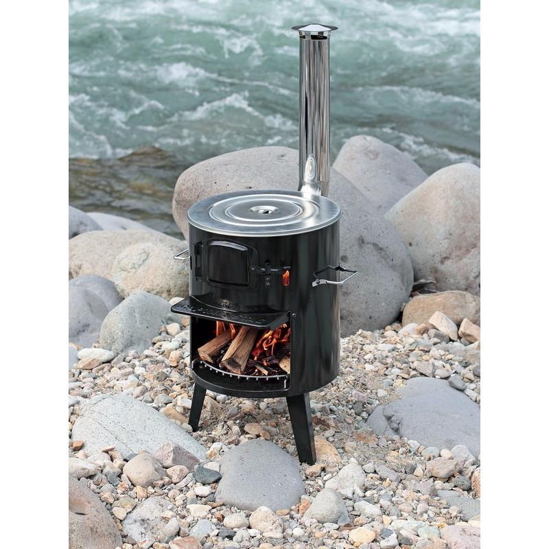 4/17-19全品P5% BBQ・七輪・焚火台 キャプテンスタッグ KAMADO(釜戸) 煙突ストーブ | ブランド登録なし | 03