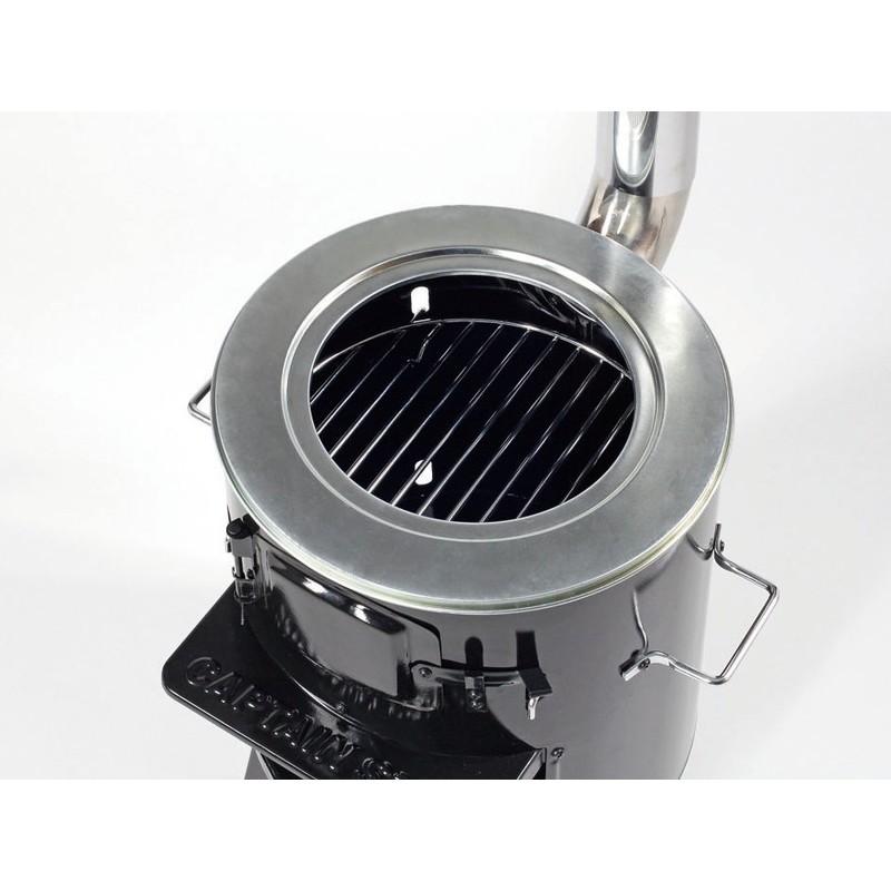 4/17-19全品P5% BBQ・七輪・焚火台 キャプテンスタッグ KAMADO(釜戸) 煙突ストーブ | ブランド登録なし | 09