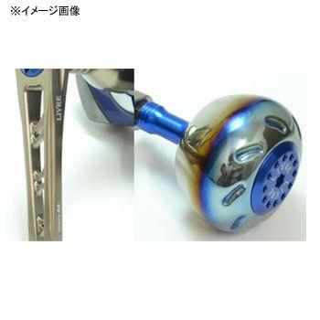ブランド登録なし - リールカスタムパーツ LIVRE POWER(力強さ) ダイワ4500番〜5500番用 働き掛ける似ている 88粍 TIB(チタン×青味)
