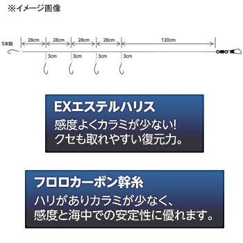 シマノ（SHIMANO） 投げ釣り・投げ竿 RG-NS3N 攻めキス 投げ仕掛け