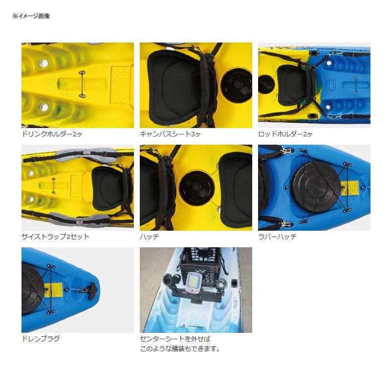 ツーリング・シーカヤック フィールフリー NEW Tri-Yak ニュートライヤック クレジットカード決済のみ (C)イエロー×ブルー_4