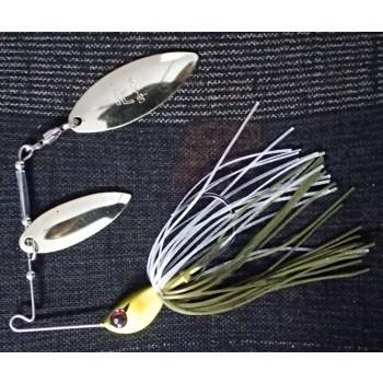 バス釣り用ハードルアー 剣屋 スピナーベイト SPIN-TR 3/8oz アユ