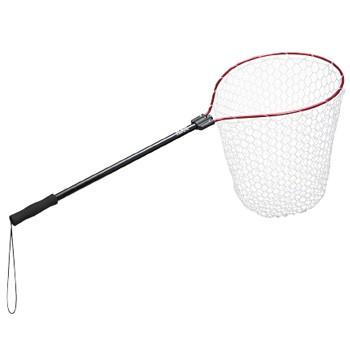 ランディングネット プロックス ラバーランディングネット 19型/45cm クリア