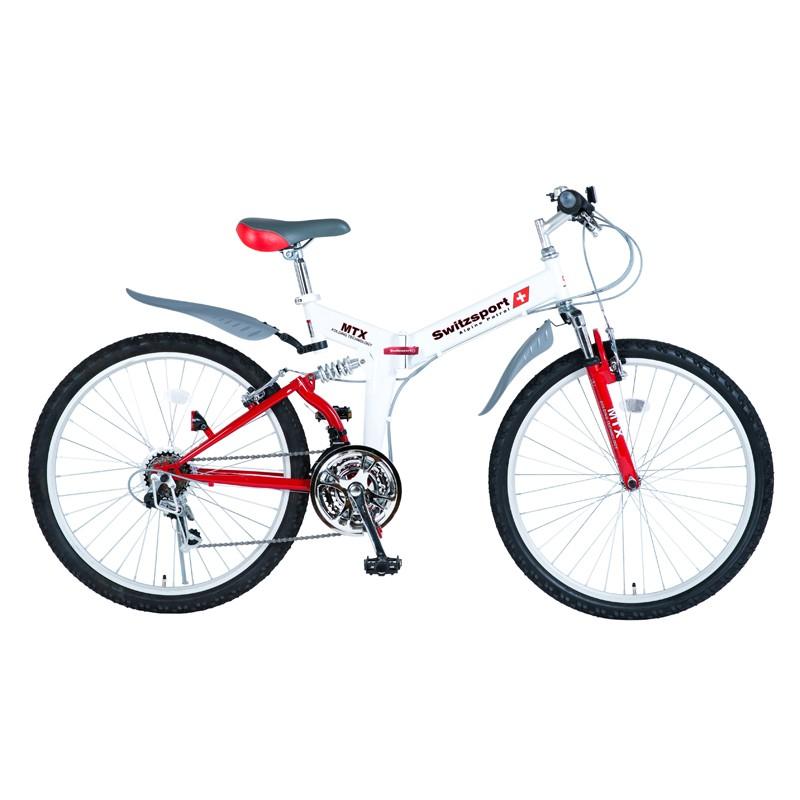 折りたたみ自転車 Switzsports AIGLE エイグル フルサスペンション MTB 