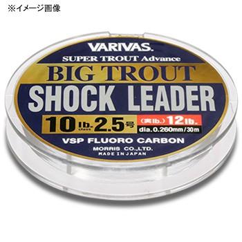 バリバス バリバス ビッグトラウト ショックリーダー VSPフロロ 30m 4号/16lb ナチュラル｜naturum-outdoor