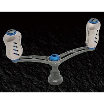 リールカスタムパーツ LIVRE WING(ウイング) シマノS2用 92mm ガンメタ