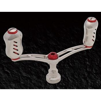 LIVRE リールカスタムパーツ WING(ウイング) ダイワ用  92mm  チタンP×レッドG リールカスタムパーツ LIVRE WING(ウイング) ダイワ用 92mm チタンP