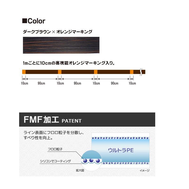 ルアー釣り用PEライン デュエル ARMORED F+ Pro ロックフィッシュ 150m 0.6号/12lb｜naturum-outdoor｜04