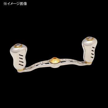 LIVRE リールカスタムパーツ クランク フェザー +Fino シマノ用 右巻き  110mm  TIG(チタン×ゴールド) リールカスタムパーツ LIVRE クランク フェザー +Fino シマノ用 右巻き