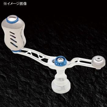 ブランド登録なし - リールカスタムパーツ LIVRE UNION(単位労働組合) シマノ S2用 37-43粍 SLB(しろがね色×青味)