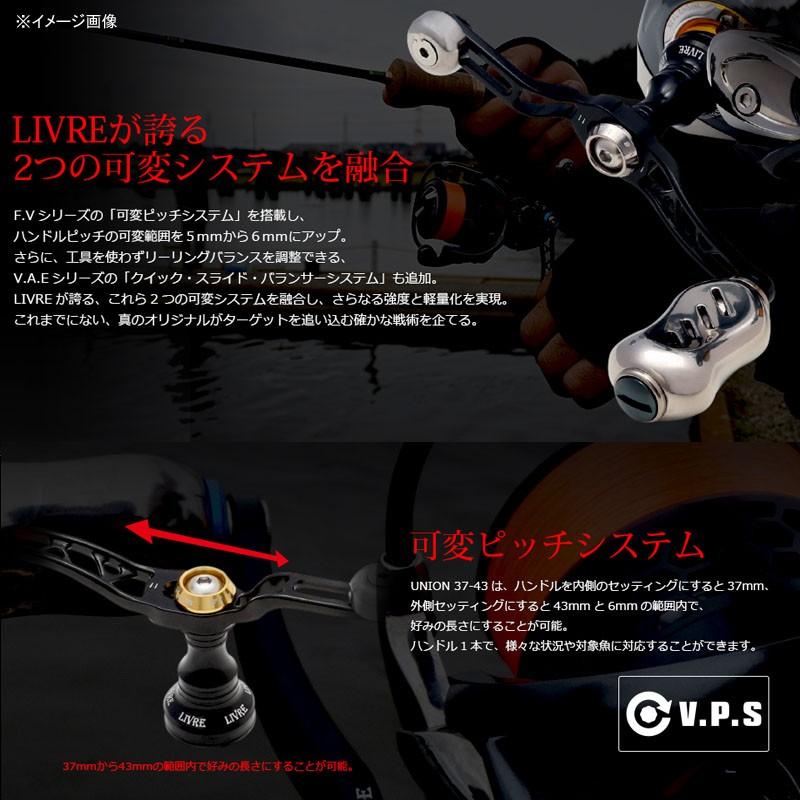 ブランド登録なし - リールカスタムパーツ LIVRE UNION(単位労働組合) ダイワ用 37-43粍 SLR(しろがね色×赤いこと)