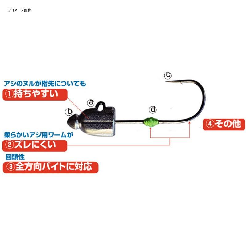 フック・シンカー・オモリ オーナー JH-84 アジ弾丸 2.3g｜naturum-outdoor｜02