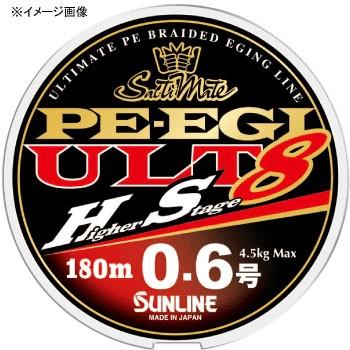 ルアー釣り用PEライン サンライン ソルティメイト PE EGI ULT HS8 240m 0.6号