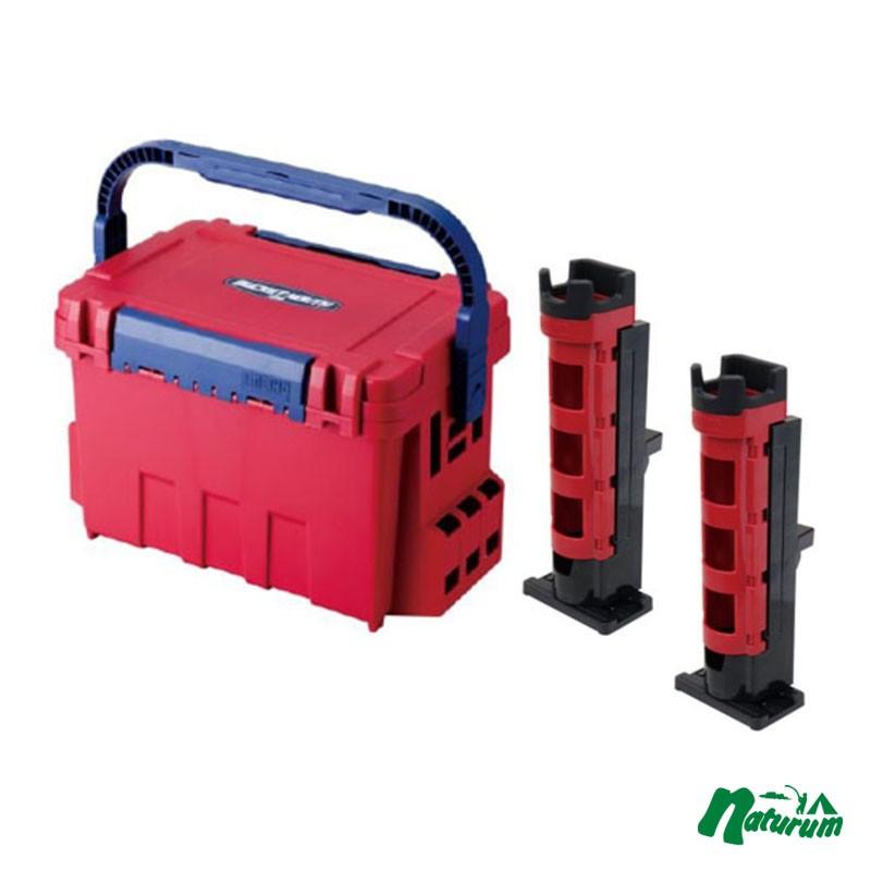 完売 タックルボックス メイホウ バケットマウスbm 9000 ロッドスタンド Bm 280 2本組みセット マットレッド レッド ブラック 新発売の Bajawinescabo Com