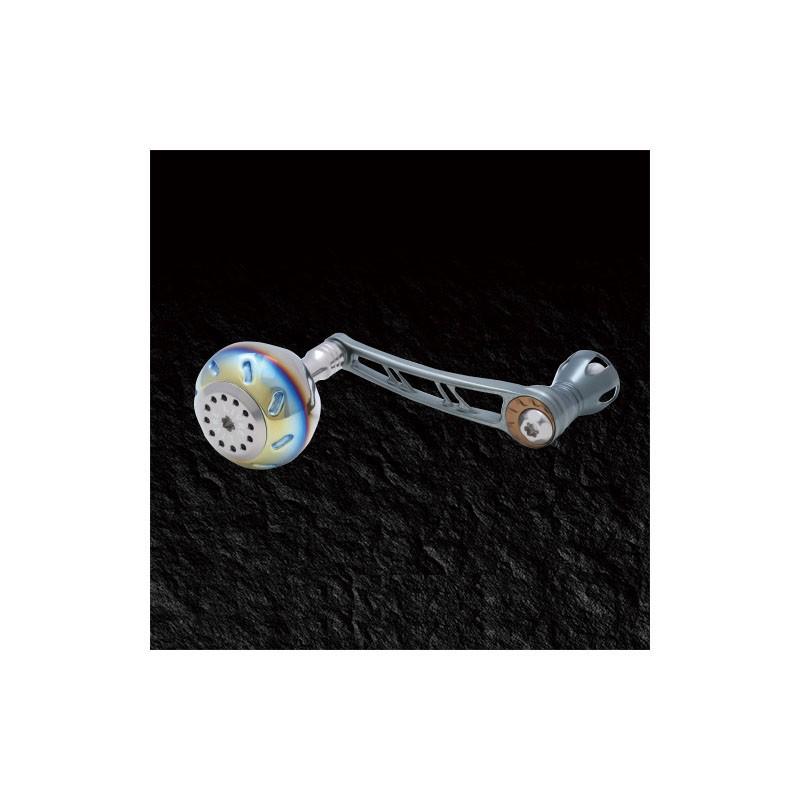 LIVRE リールカスタムパーツ POWER(パワー) シマノ4000番~6000番用 左巻き  70-75mm  GMR(ガンメタ×レッド) リールカスタムパーツ LIVRE POWER(パワー) シマノ4000番〜6000番用 右