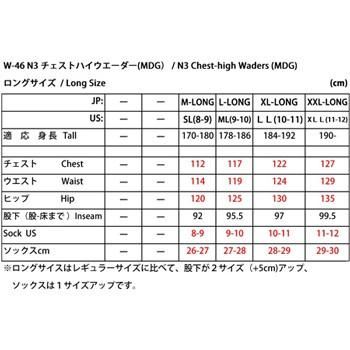防水透湿ウェーダー リトルプレゼンツ N3 チェストハイウェーダー XL-Long マッドグレイ_5