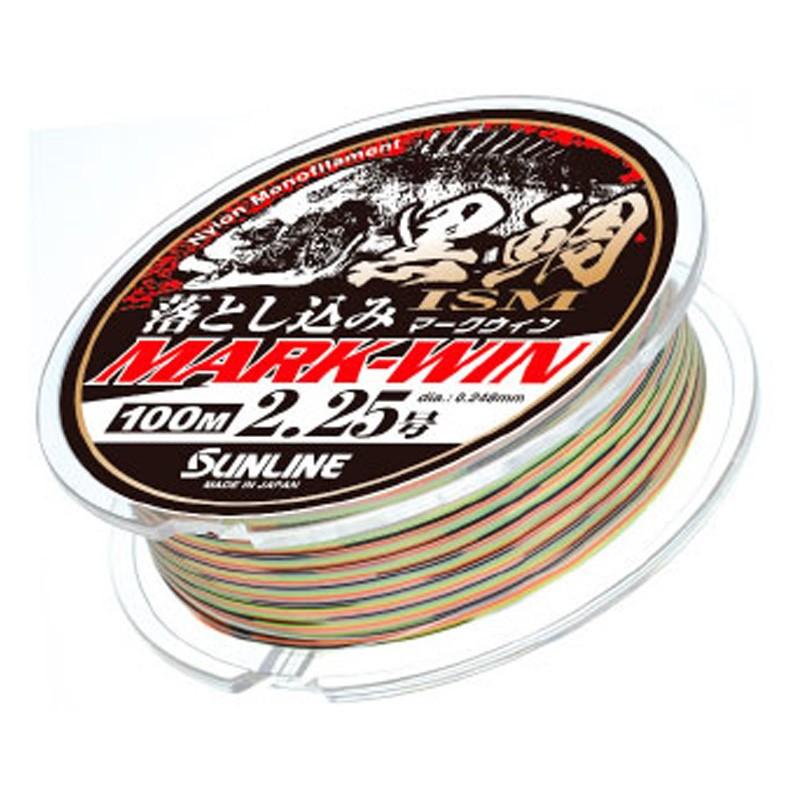 サンライン（SUNLINE） 道糸 黒鯛ISM 落とし込み MARK-WIN 100m 2.25号