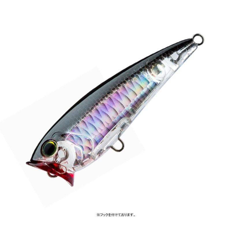 ヨーヅリ 3D INSHORE POPPER(インショア ポッパー) F 70mm C4 シルバーブラック｜naturum-outdoor