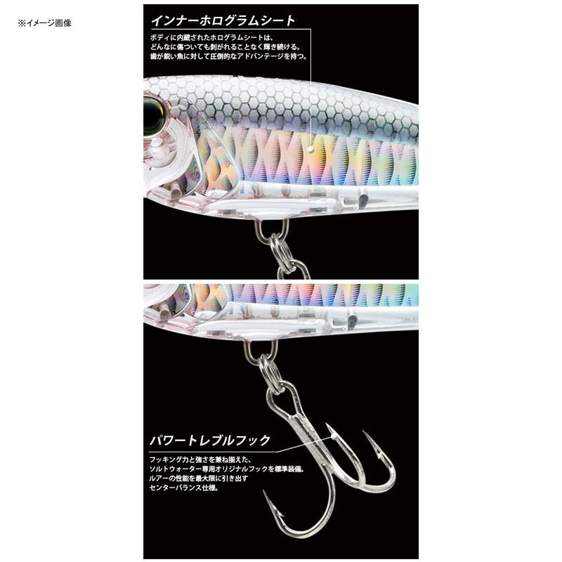 ヨーヅリ 3D INSHORE POPPER(インショア ポッパー) F 70mm C4 シルバーブラック｜naturum-outdoor｜03