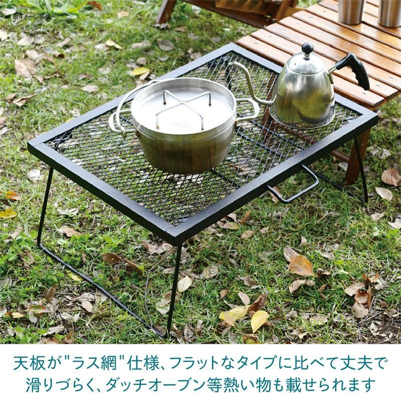 アウトドアテーブル TENT FACTORY スチールワークス FDテーブル600 600 レッド｜naturum-outdoor｜13