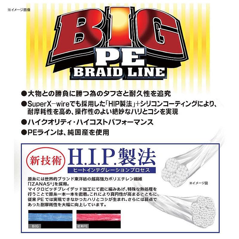 ルアー釣り用PEライン デュエル BIG PE 275m 5.0号 DG(ダークグリーン
