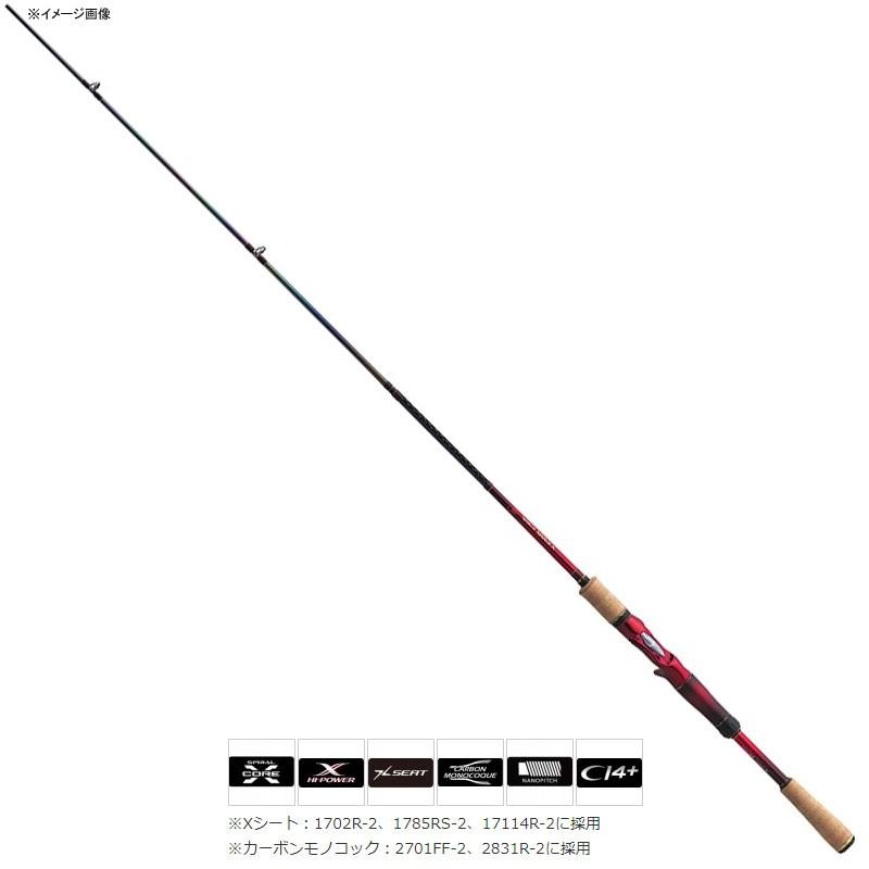 シマノ（SHIMANO） バスロッド (予約8月入荷)18ワールドシャウラ 1702R