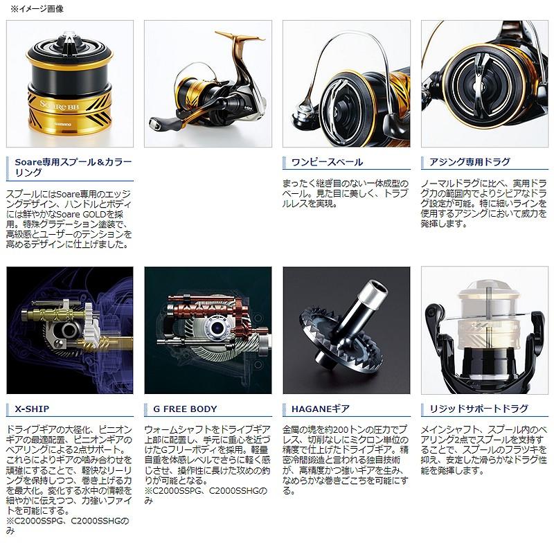 スピニングリール シマノ 18 ソアレBB C2000SSPG :2916458:ナチュラム Yahoo!ショッピング店 - 通販 - Yahoo!ショッピング スピニングリール シマノ 18 ソアレBB C2000SSPG :2916458:ナチュラム Yahoo!ショッピング店 - 通販 - Yahoo!ショッピング