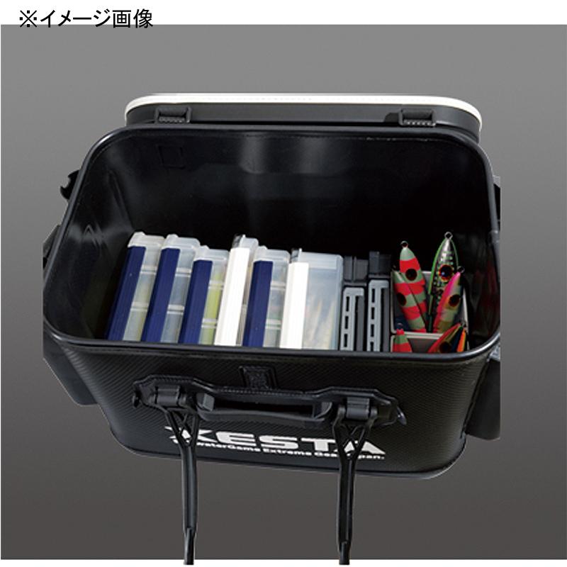タックルバッグ ゼスタ タックルバッカン 40cm ブラック×ホワイト