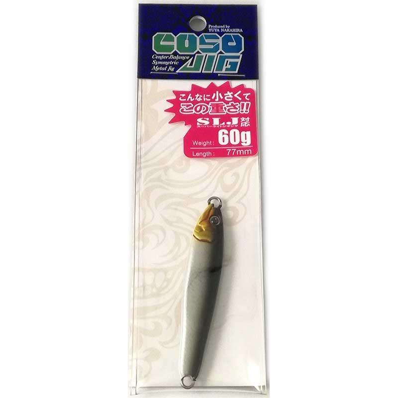 ジギング・タコベイト ガンクラフト COSO JIG(コソジグ) 60g #02 セグロ