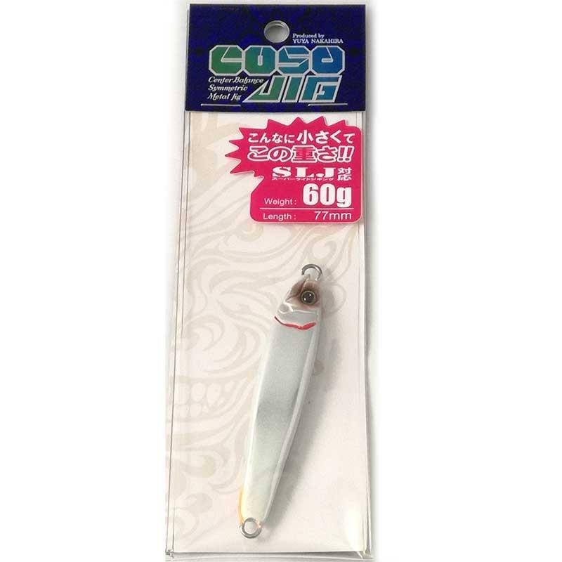 ジギング・タコベイト ガンクラフト COSO JIG(コソジグ) 60g #03 シルバーミラー