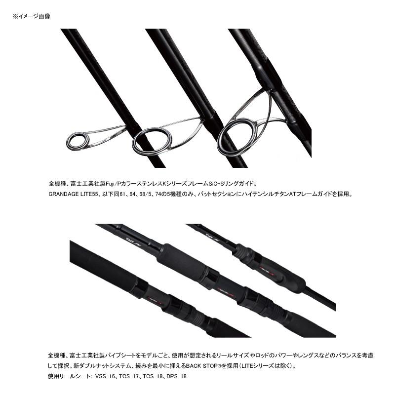 1/1は全品+P5% シーバスロッド アピア グランデージ STD. 111MH