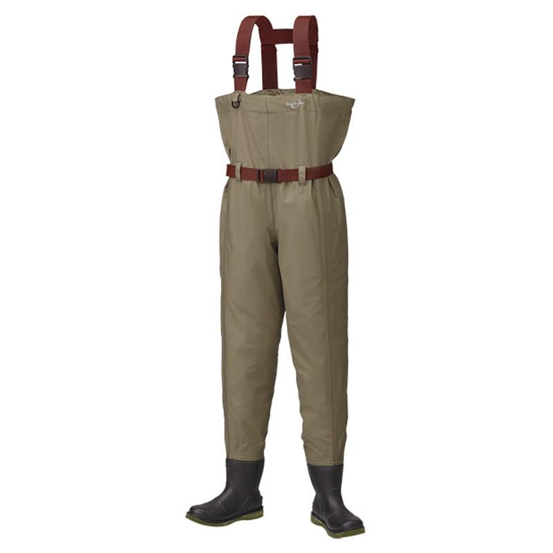 日本メーカー新品 防水透湿ウェーダー プロックス ブリザテックポリカウェダー チェスト フェルトスパイク S シナモンベージュ Materialworldblog Com